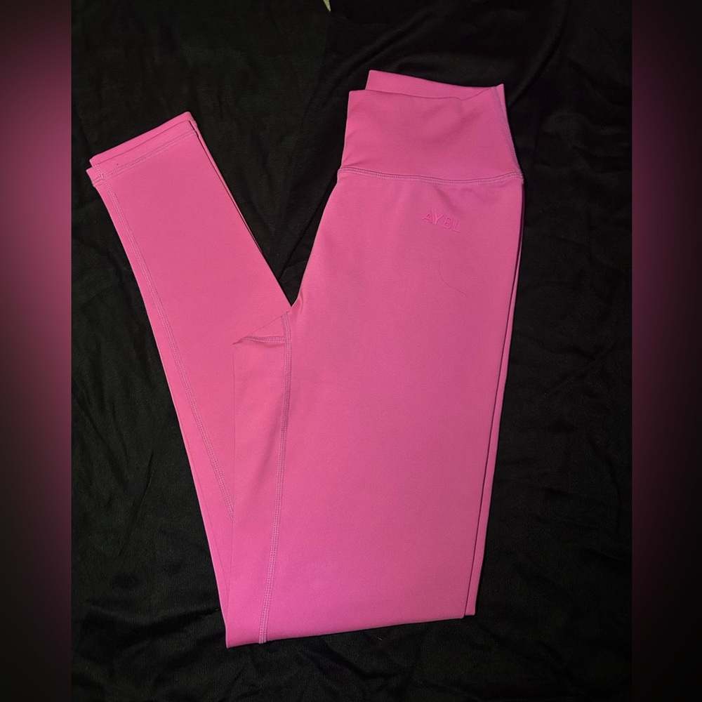 AYBL Women’s Staple Leggings - Summer Pink